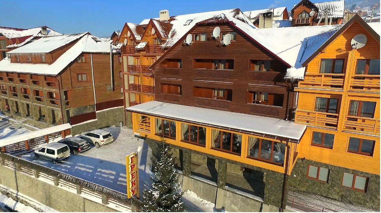 Greku Hotel Bukovel Luaran gambar